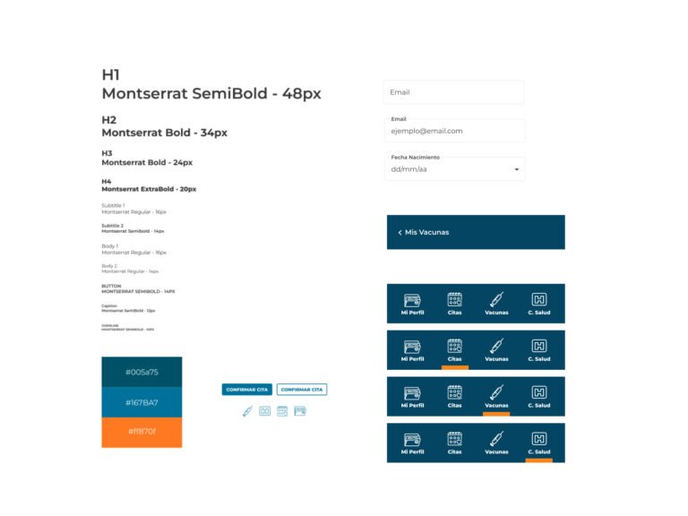 COVID Vaccination - App - UI KIT