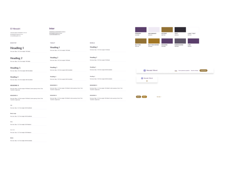 Morada Tiferet - STYLE GUIDE